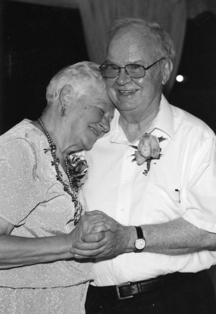 Grandma and Grandpa dance