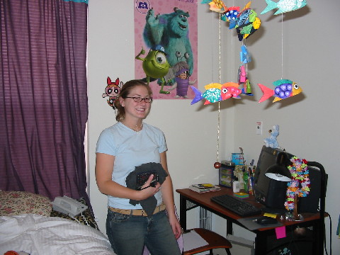 Stephie and her apartment